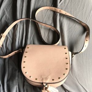 Pink crossbody bag